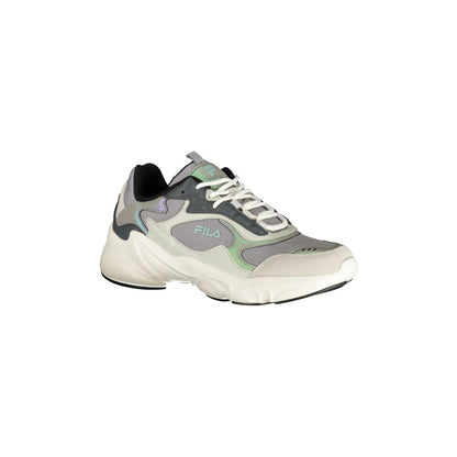 Fila Sneakers Donna Grigie Stampa Logo grigio - vista 2
