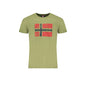 Norway 1963 T-Shirt Maniche Corte Uomo Verde Stampa - foto prodotto