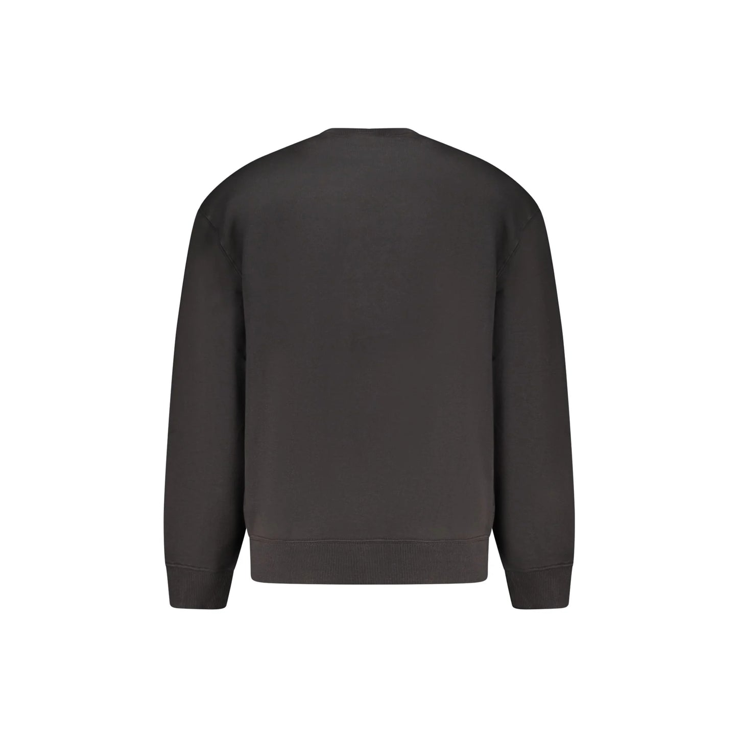 Calvin Klein Felpa Maniche Lunghe Uomo Nera Stampa Felpe nero - vista 2