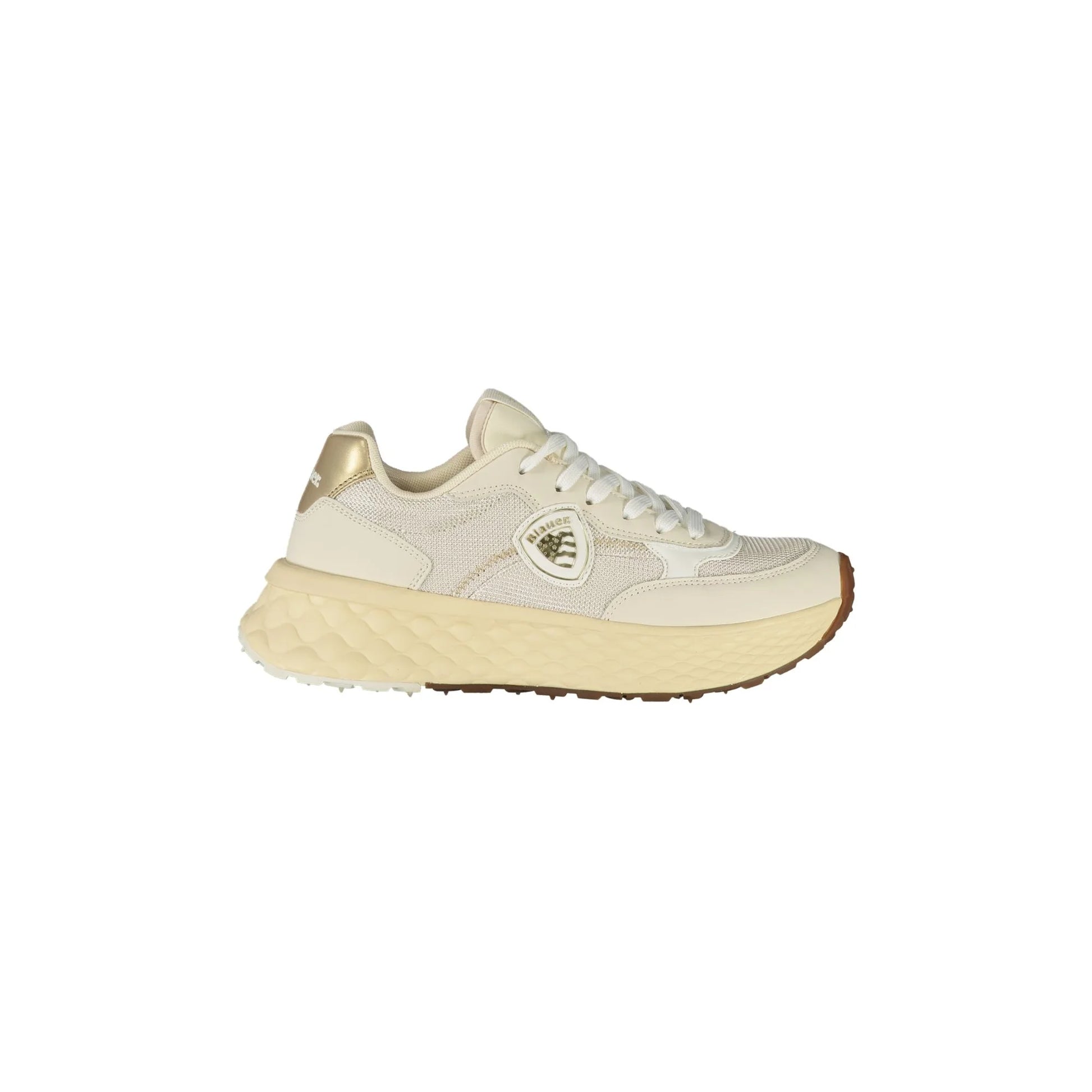 Blauer Sneakers donna Beige