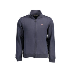 Napapijri Sweatshirt Lange Mouwen Man Blauw Borduursel