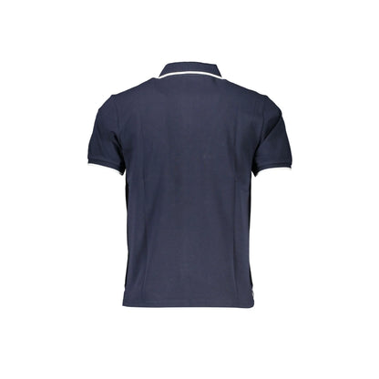 North Sails Polo Maniche Corte Uomo Blu Stampa Logo - vista 2