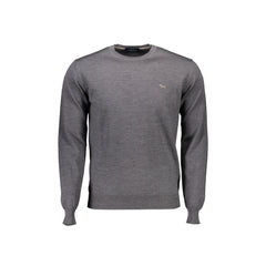 Harmont & Blaine Suéter Hombre Gris Cuello Redondo Logo