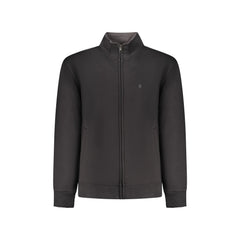 Coveri Moving Felpa Maniche Lunghe Uomo Nera Zip Ricamo