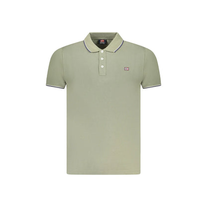 Norway 1963 Polo Maniche Corte Uomo Verde Logo - foto prodotto