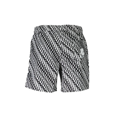 Karl Lagerfeld Beachwear Costume da Mare Uomo Bianco Logo - vista 2