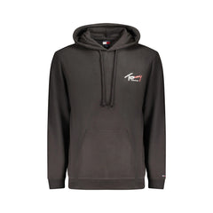 Tommy Hilfiger Felpa Maniche Lunghe Uomo Nera Stampa Logo