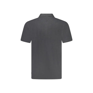 Wrangler Polo Maniche Corte Uomo Nera Logo nero - vista 2