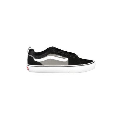 Vans Sneakers Uomo Nere Dettagli a Contrasto Logo Nero - foto prodotto