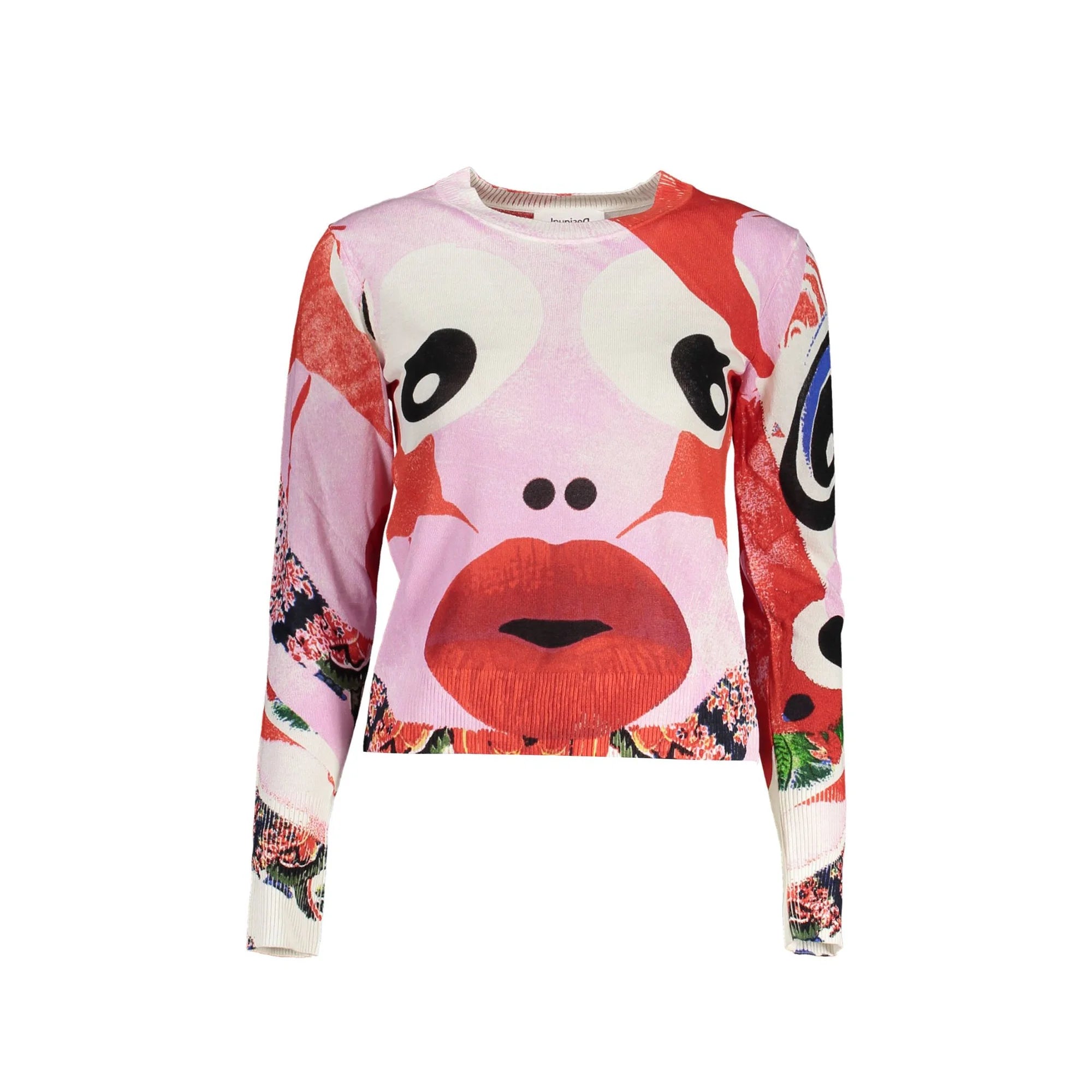 DESIGUAL MAGLIA DONNA ROSA