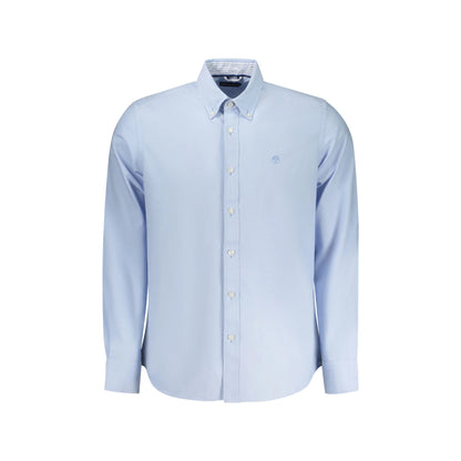 North Sails Camicia Maniche Lunghe Uomo Azzurra Ricamo Camicie Azzurro - foto prodotto