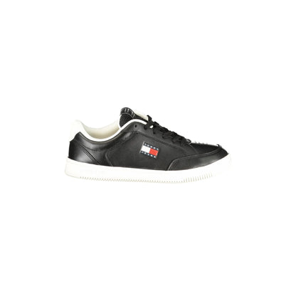 Tommy Hilfiger Sneakers Uomo Nere Stampa Logo Nero - foto prodotto