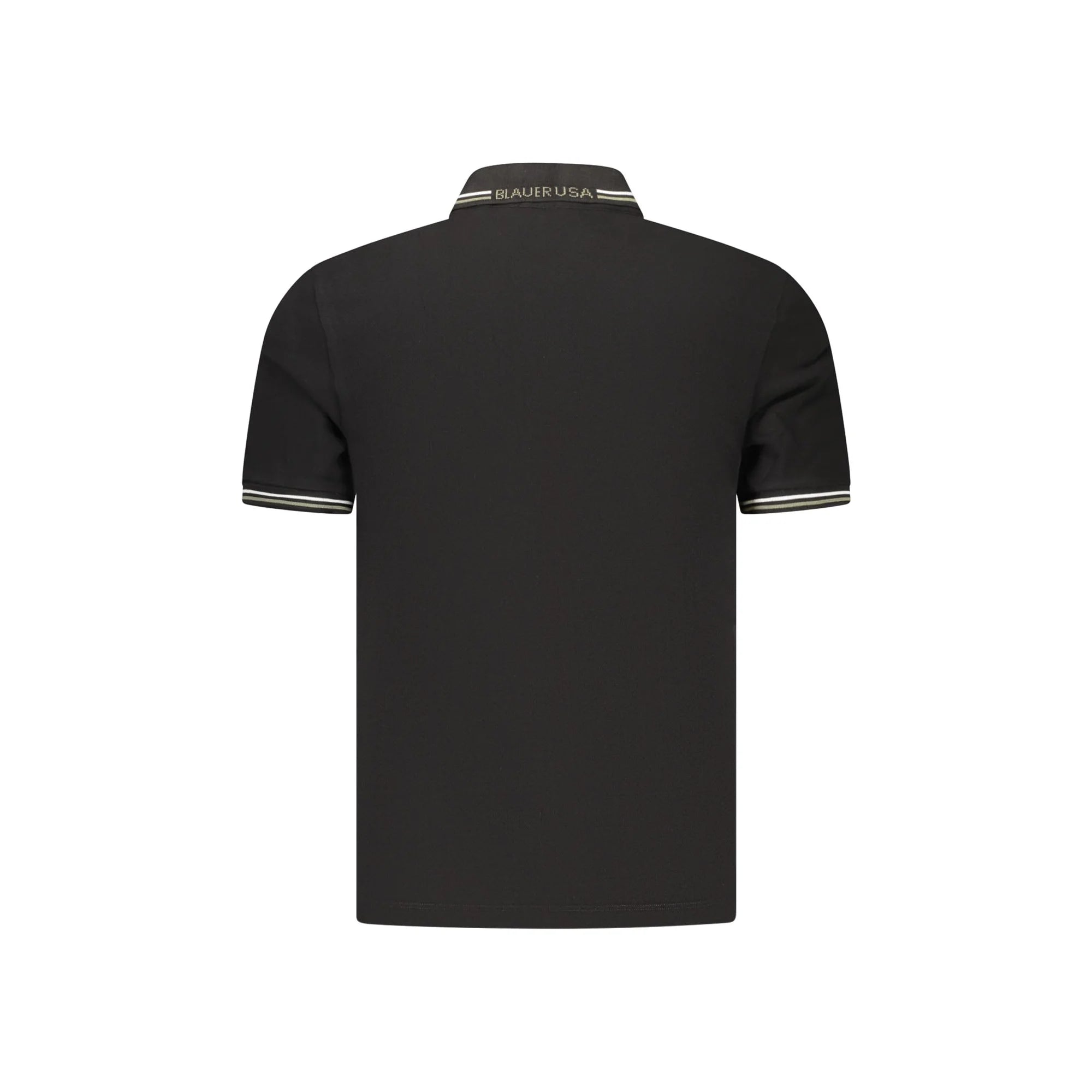 BLAUER APPAREL POLO MANICHE CORTE UOMO NERO
