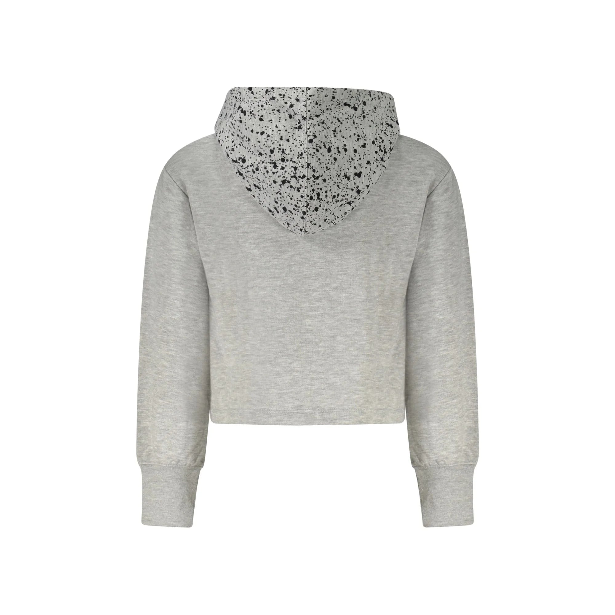 NIKE FELPA CON ZIP BAMBINA GRIGIO