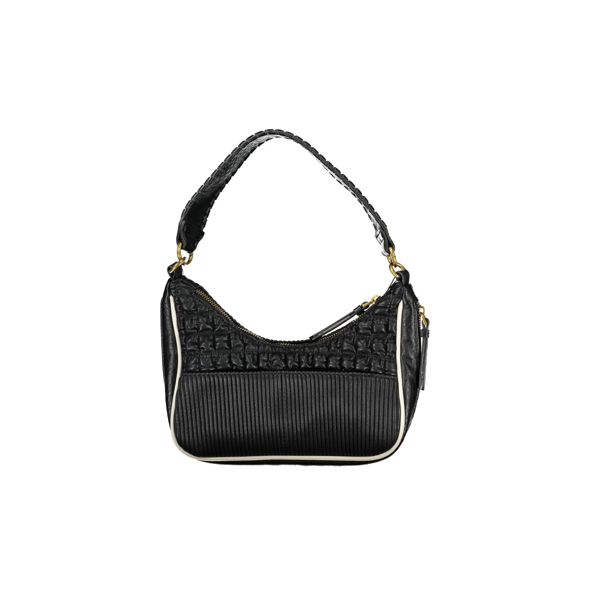 Desigual Borsa a Tracolla Donna Nera Logo Borse nero - vista 2