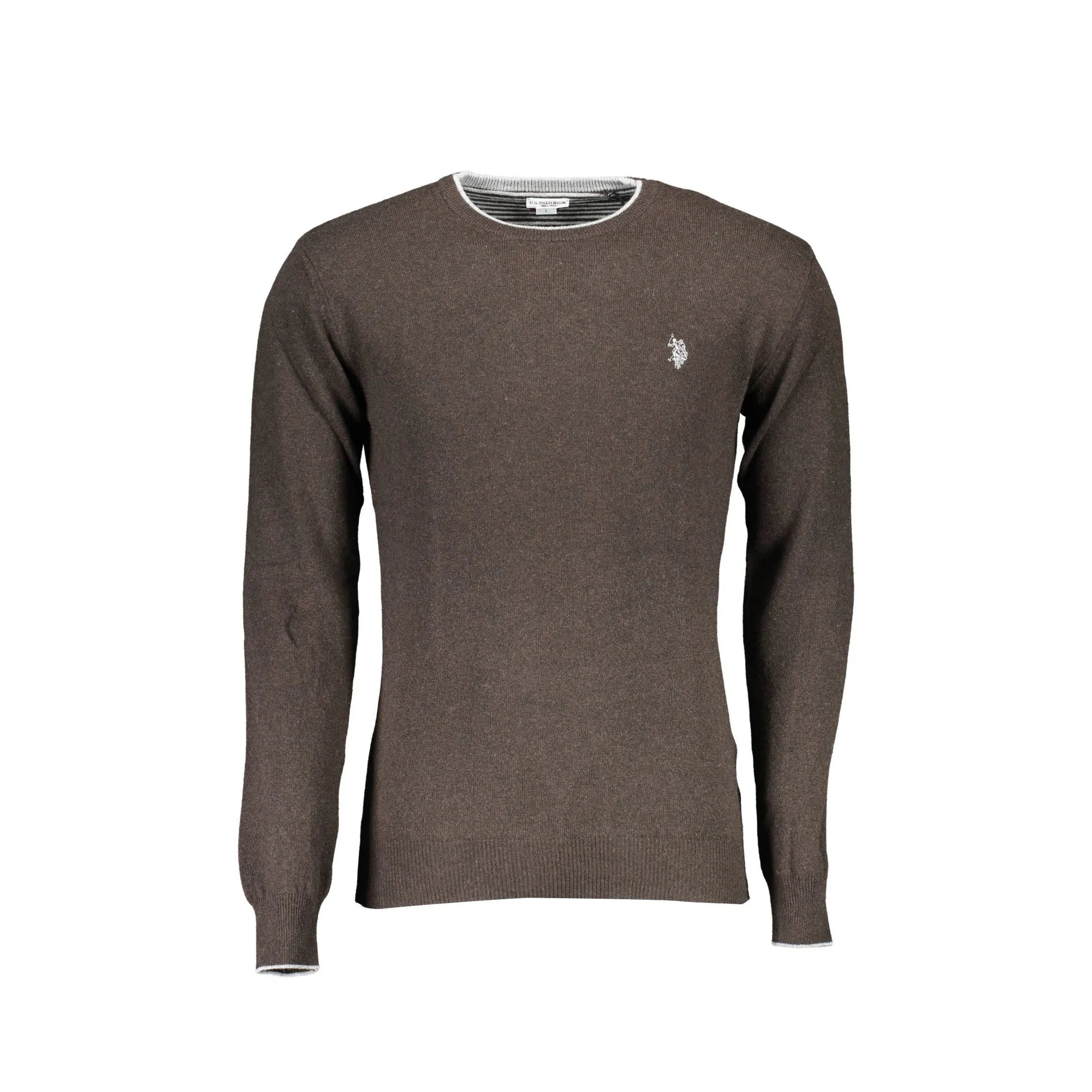 U.S. POLO MAGLIONE UOMO MARRONE