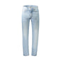 Calvin Klein Jeans Uomo Azzurri Effetto Slavato Logo Azzurro - foto prodotto