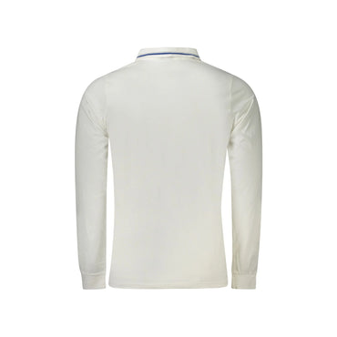 Norway 1963 Polo Maniche Lunghe Uomo Bianca Ricamo bianco - vista 2