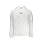 Calvin Klein Felpa Uomo Bianca Cappuccio Felpata Ricamo Stampa Felpe Bianco - foto prodotto