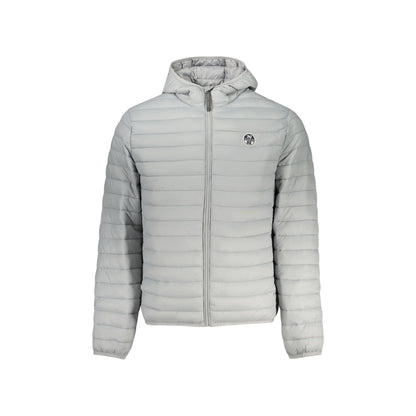 North Sails Giubbotto Maniche Lunghe Uomo Grigio con Cappuccio Giubbotti e Giacche - foto prodotto