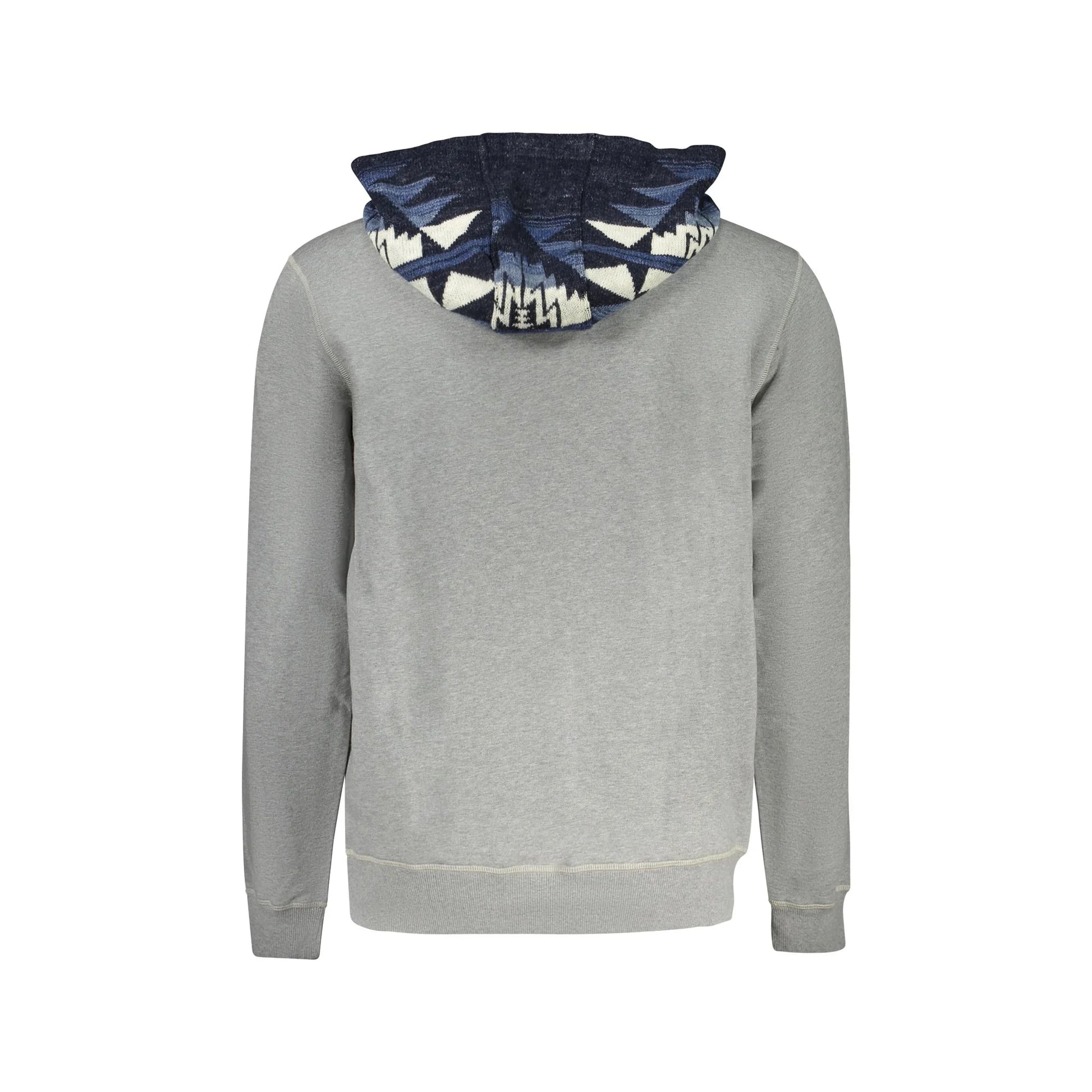 Guess Jeans Felpa Maniche Lunghe Uomo Grigia Stampa Felpe grigio - vista 2