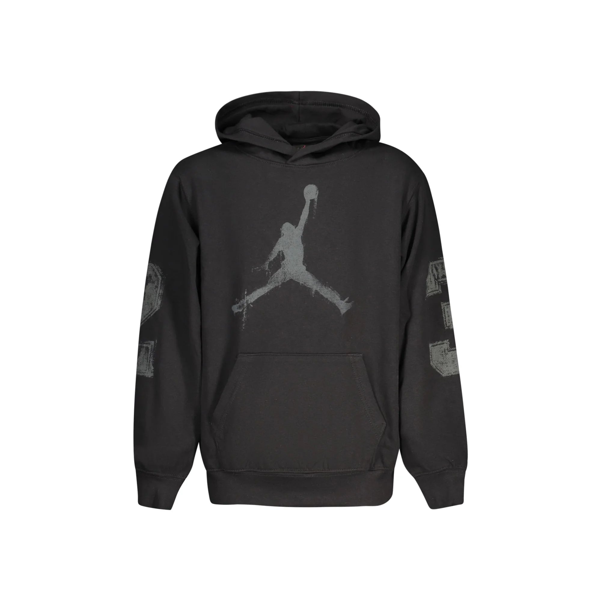 JORDAN FELPA SENZA ZIP BAMBINO NERO