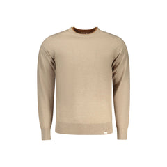Rifle Maglia Uomo Beige Logo