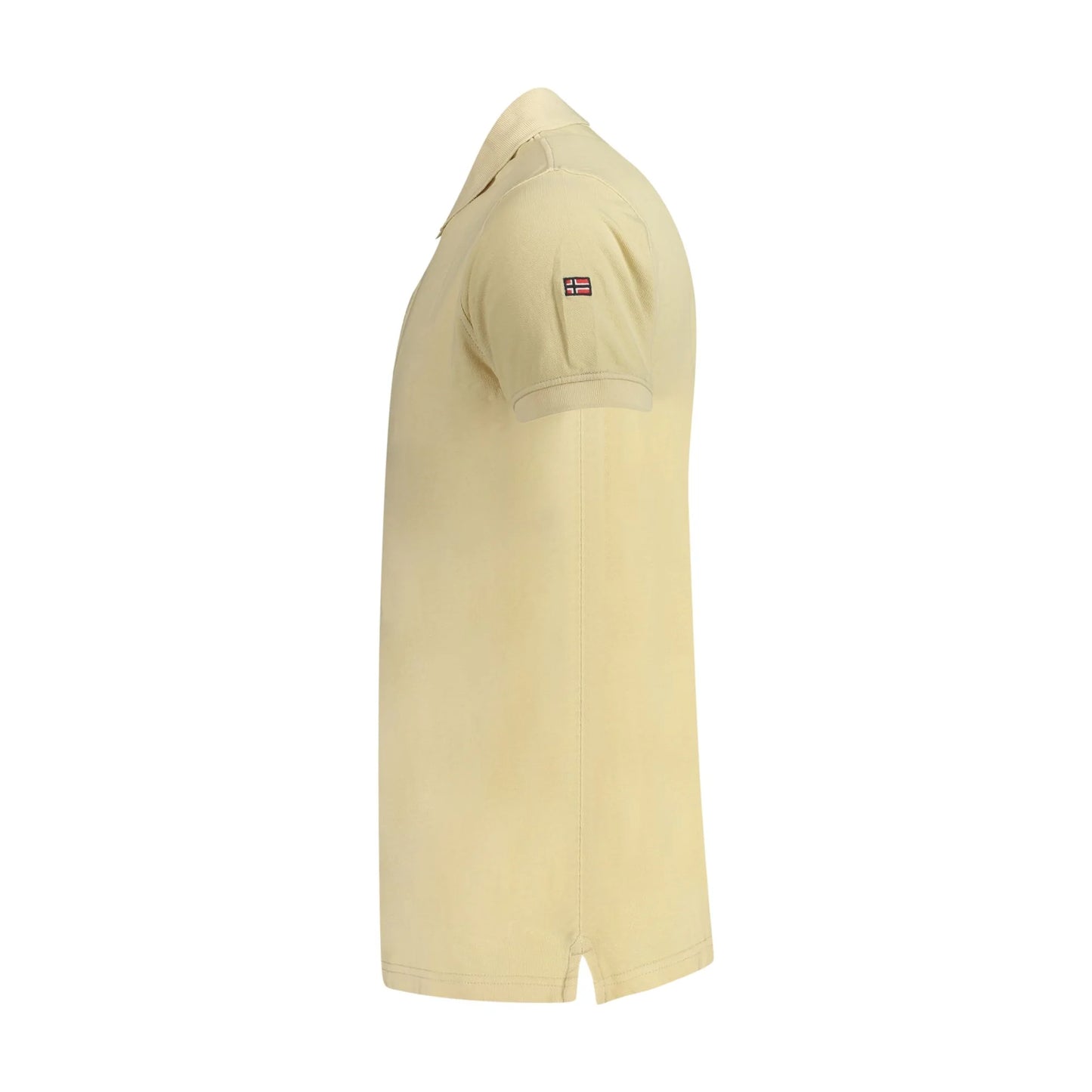 NORWAY 1963 POLO MANICHE CORTE UOMO BEIGE