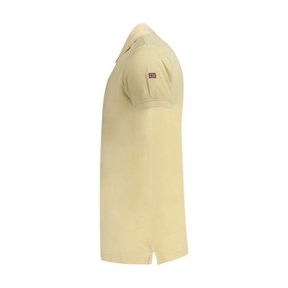 NORWAY 1963 POLO MANICHE CORTE UOMO BEIGE