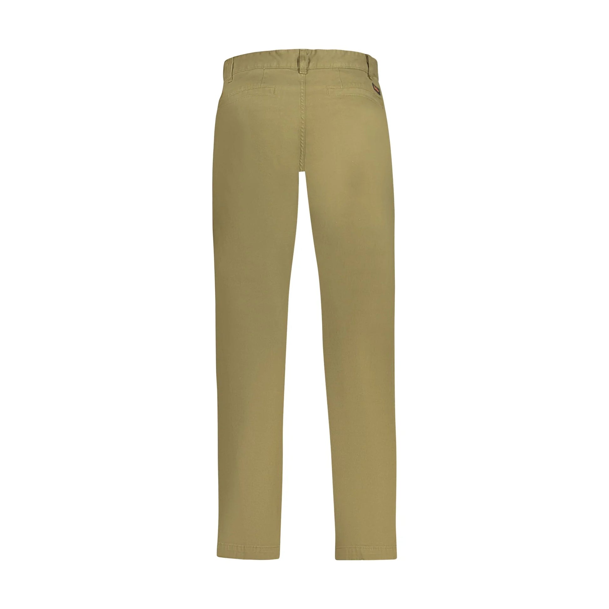 Boss Pantaloni Uomo Verde Logo - vista 2