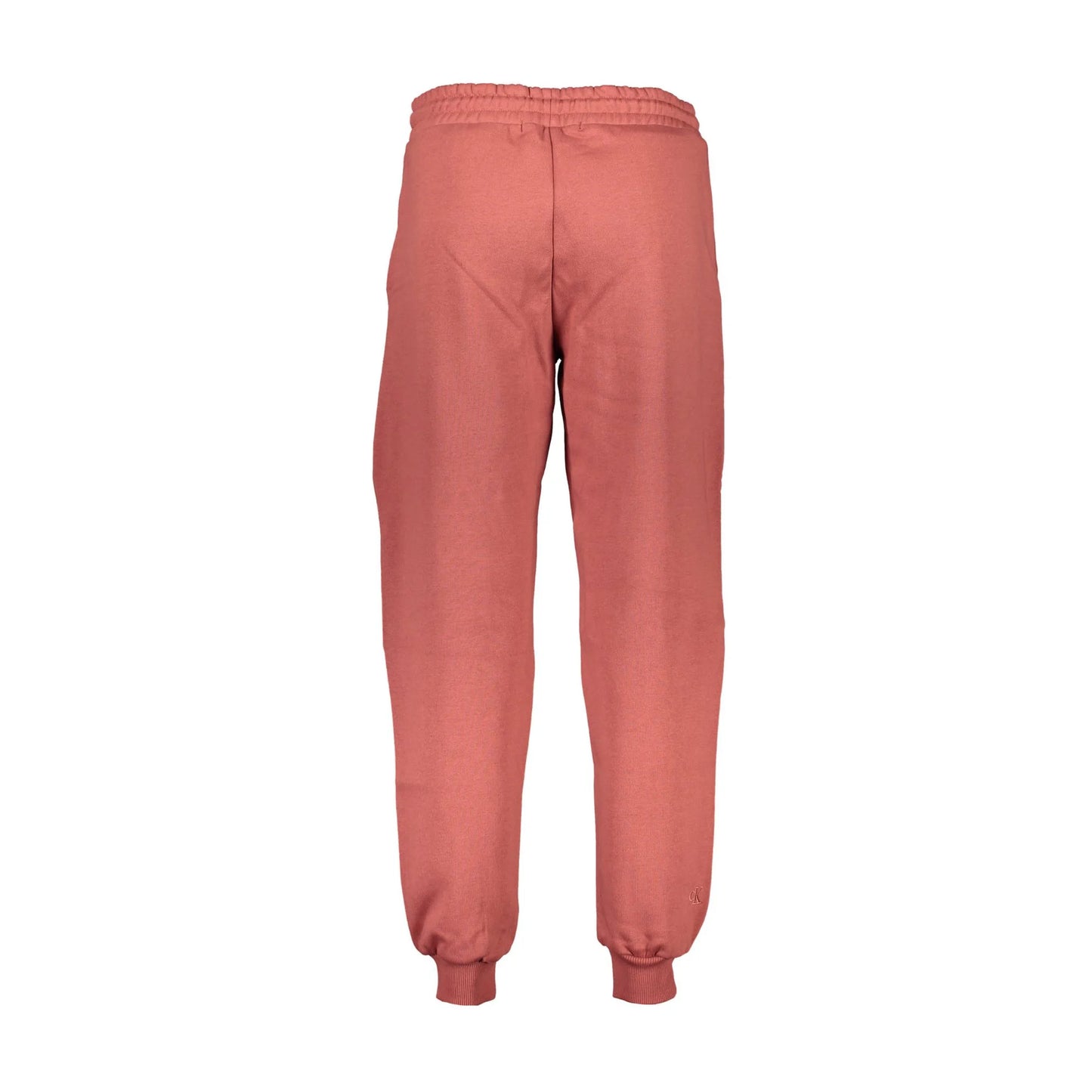 Calvin Klein Pantaloni Donna Rossi Ricamo rosso - vista 2