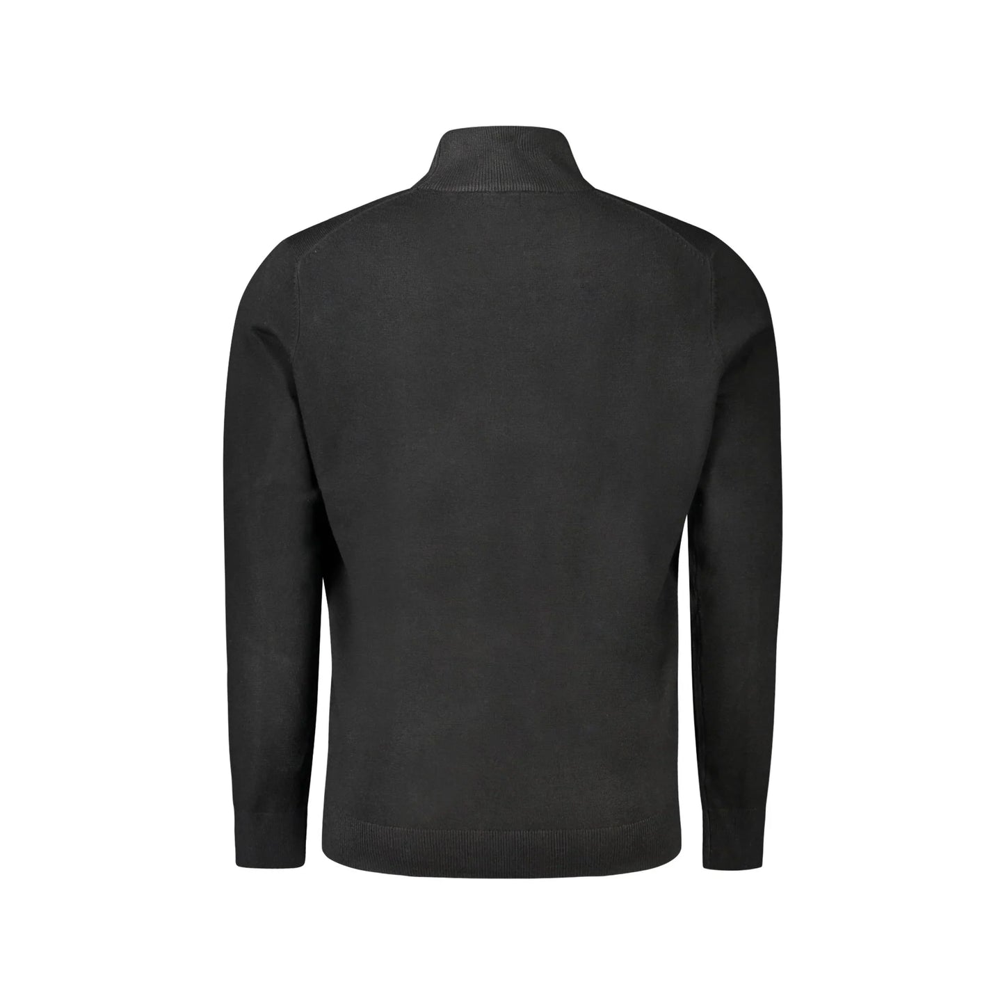 Norway 1963 Maglia Uomo Nera Collo Alto con Ricamo e Logo Maglie nero - vista 2