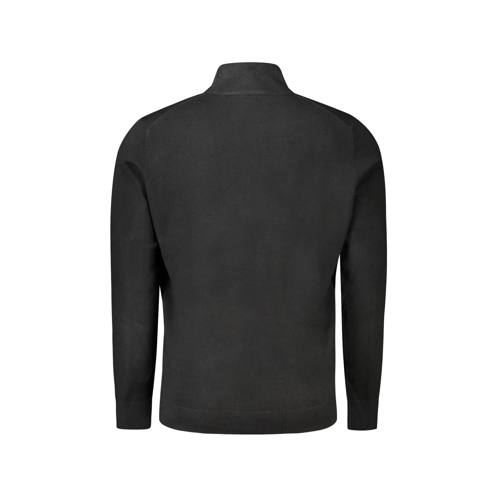 Norway 1963 Maglia Uomo Nera Collo Alto con Ricamo e Logo Maglie nero - vista 2