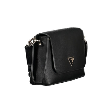 Guess Jeans Borsa Donna Meridian Nera con Tracolla Regolabile Borse nero - vista 2