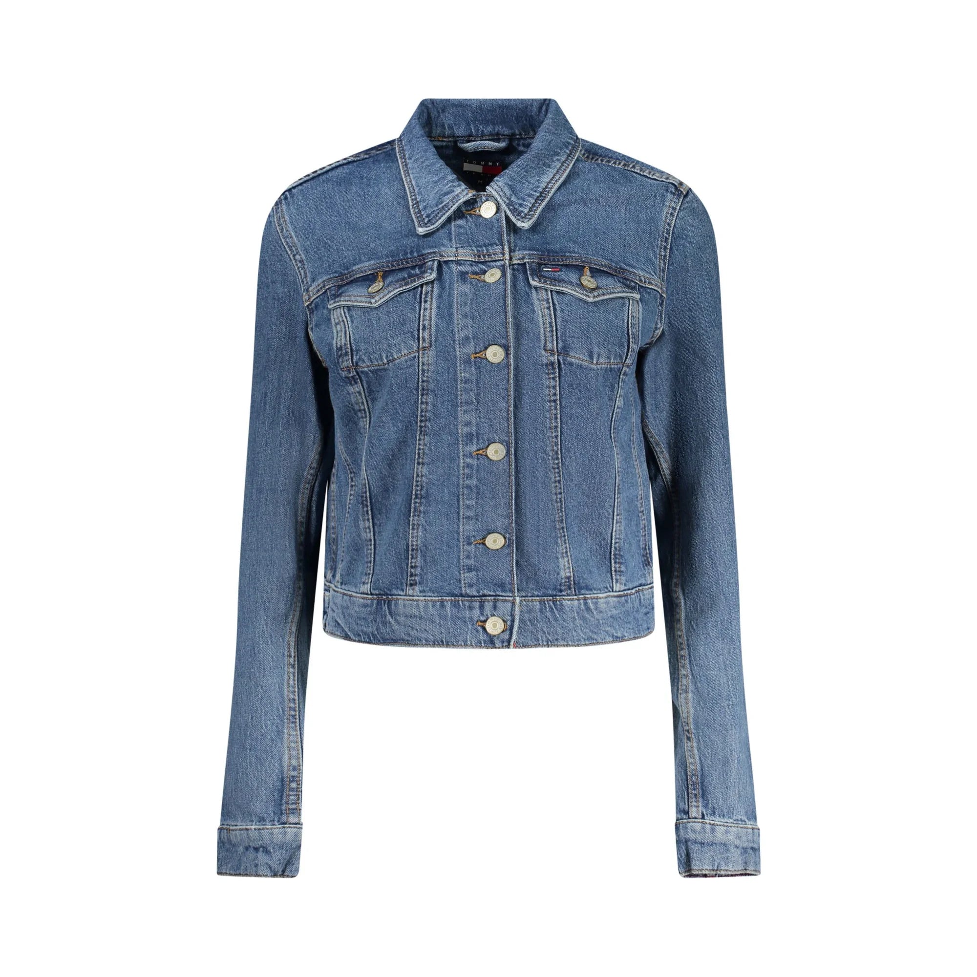 Tommy Hilfiger Giubbotto Maniche Lunghe Donna Blu Ricamo Giubbotti e Giacche - foto prodotto