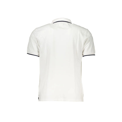 North Sails Polo Maniche Corte Uomo Bianca Stampa Logo bianco - vista 2