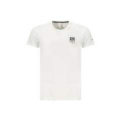 Accademia Militare T-Shirt Maniche Corte Uomo Bianca Stampa Logo
