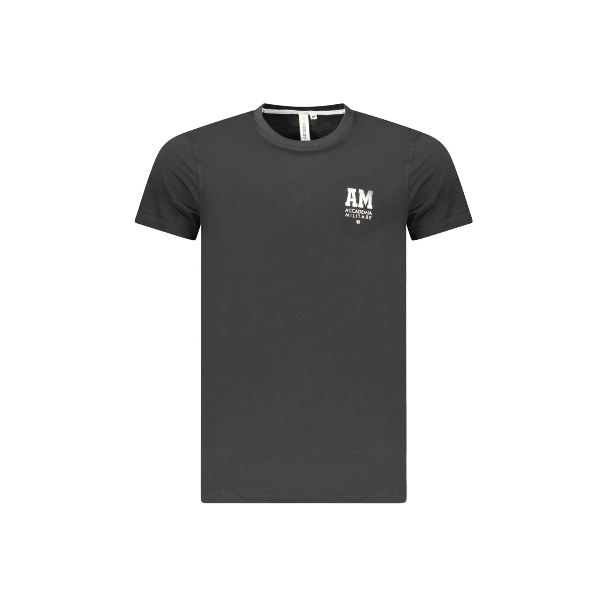ACCADEMIA MILITARE T-SHIRT MANICHE CORTE UOMO NERO