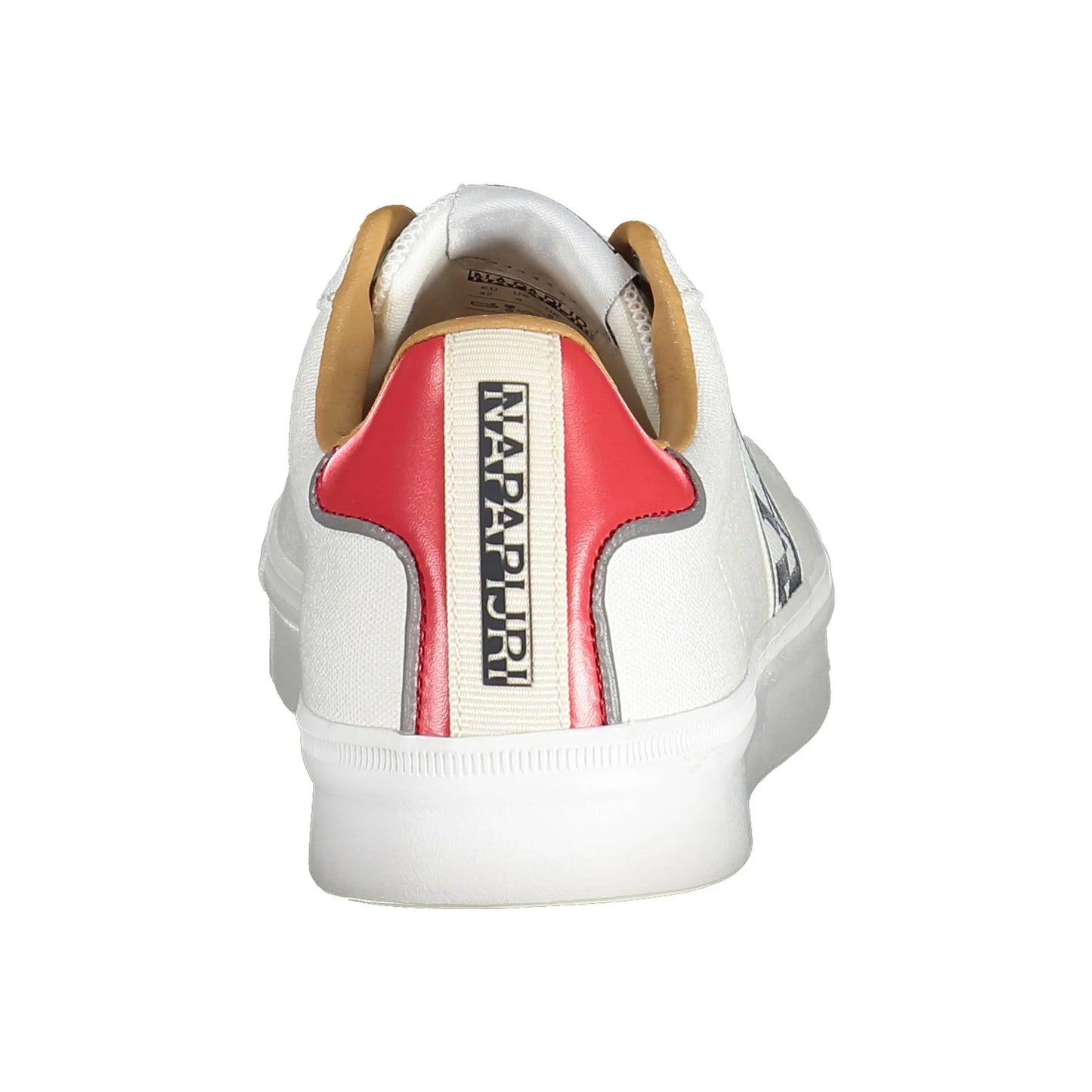 NAPAPIJRI SHOES Scarpe Sneakers Uomo Bianche con Dettagli a Contrasto bianco - vista 3