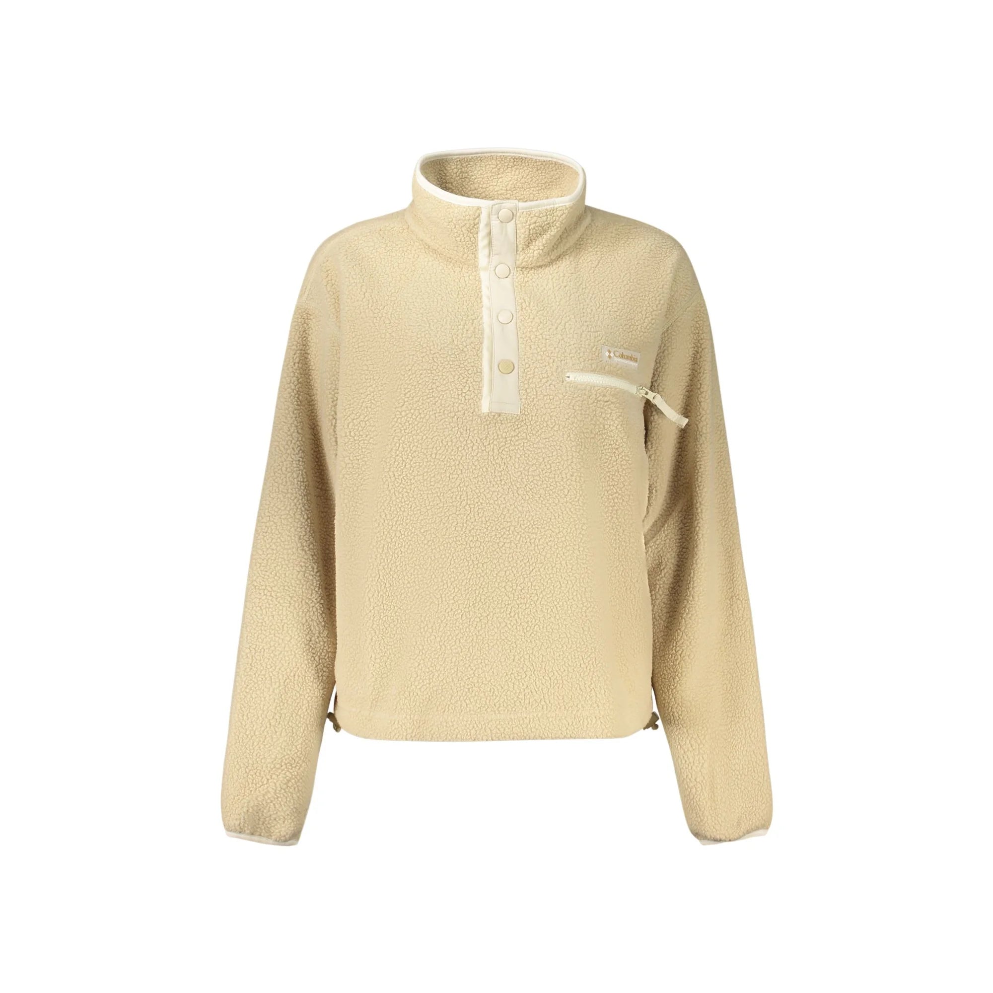 COLUMBIA FELPA SENZA ZIP DONNA BEIGE