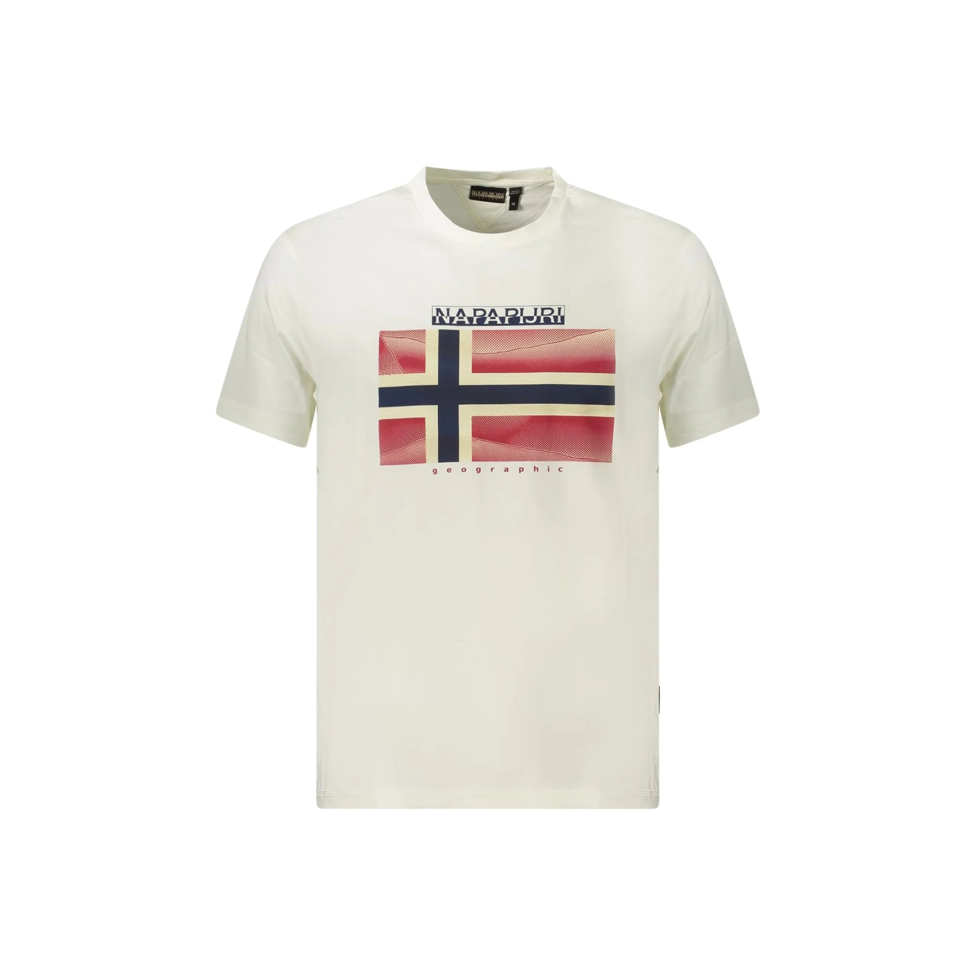 NAPAPIJRI T-SHIRT MANICHE CORTE UOMO BIANCO