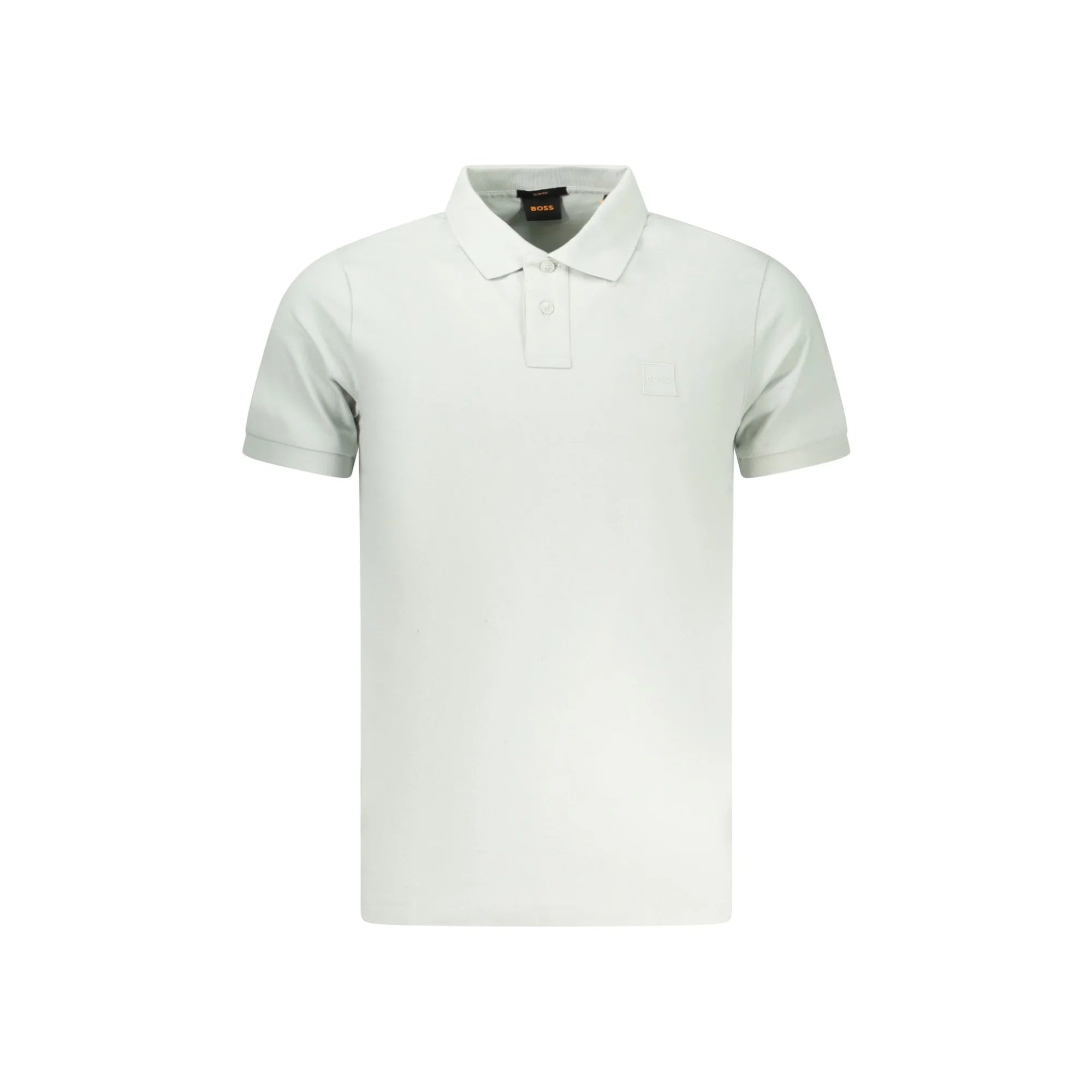 BOSS POLO MANICHE CORTE UOMO VERDE