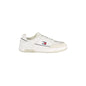 Tommy Hilfiger Sneakers Uomo Bianche Stampa Logo Bianco - foto prodotto