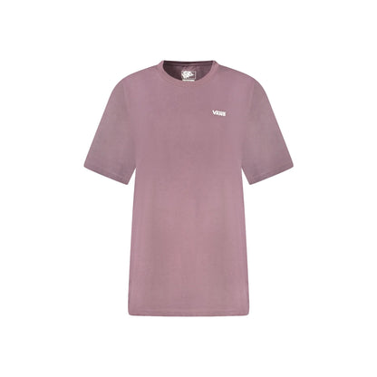 VANS T-SHIRT MANICHE CORTE DONNA VIOLA