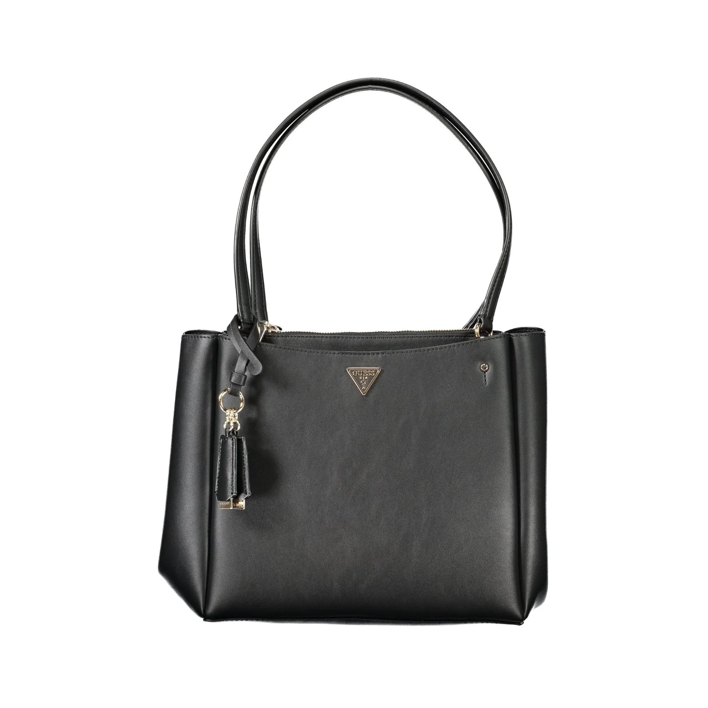 Guess Jeans Borsa a Spalla Donna Nera Logo Borse Nero - foto prodotto