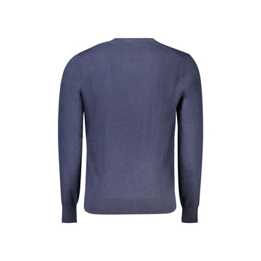 North Sails Maglione Uomo Blu Girocollo in Cotone e Lana Maglie - vista 2