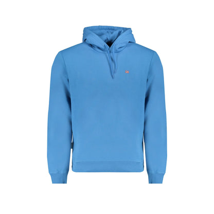 Napapijri Felpa Uomo Blu con Cappuccio e Logo Felpe - foto prodotto