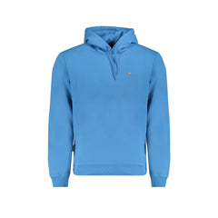 Napapijri Sweat Homme Bleu à Capuche avec Logo