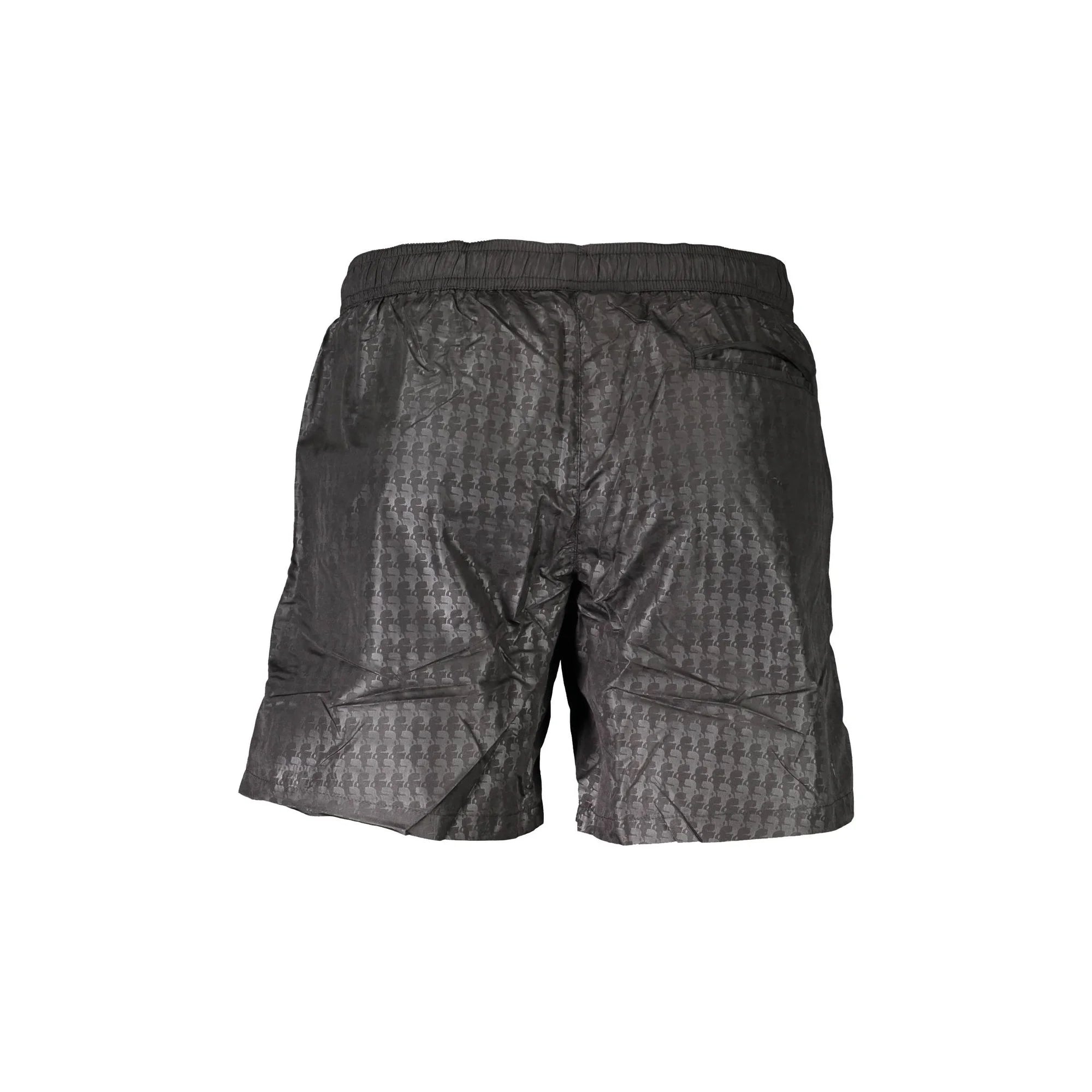 KARL LAGERFELD BEACHWEAR COSTUME PARTE SOTTO UOMO NERO
