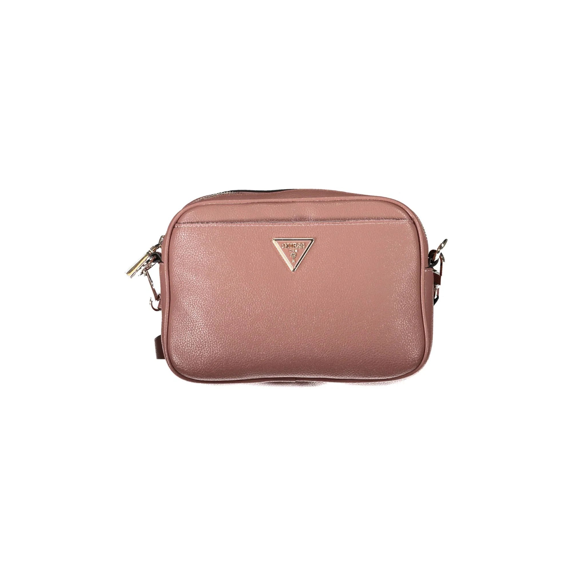 GUESS JEANS Borsa Donna a Tracolla Rosa con Chiusura Zip Borse - foto prodotto